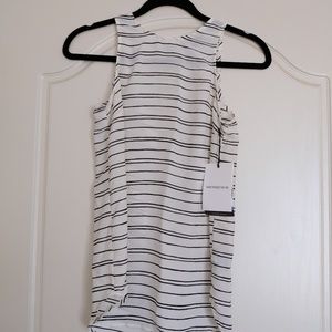 NWT Who What Wear striped sleeveless top. Size S